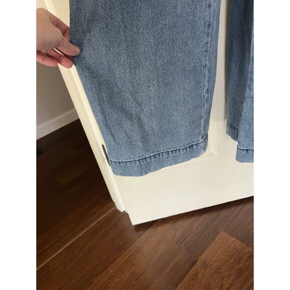 Forever 21 Denim Overall Jumpsuit Women’s Small | Blue Jean Overalls Y2K Trend - Picture 3 of 5